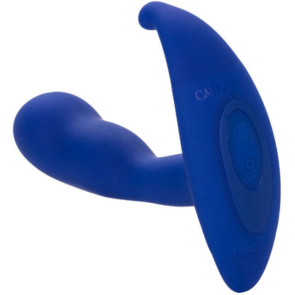 CALEXOTICS - ADMIRAL CURVED ANAL STIMULATOR & VIBRATOR BLUE - 4