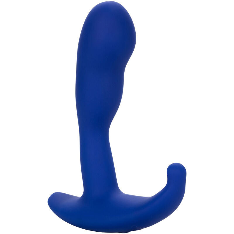 CALEXOTICS - ADMIRAL CURVED ANAL STIMULATOR & VIBRATOR BLUE - 5