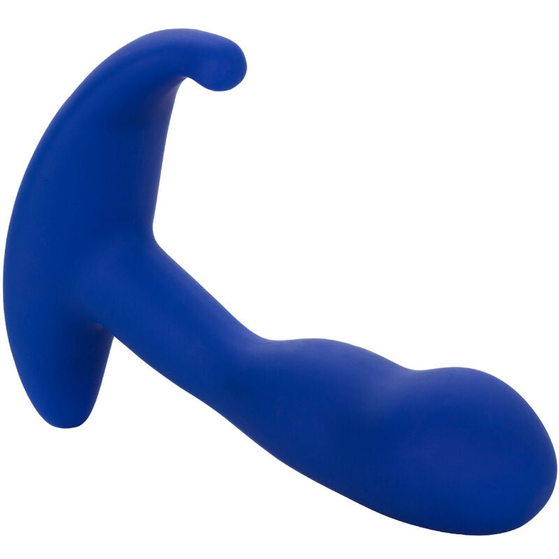 CALEXOTICS - ADMIRAL CURVED ANAL STIMULATOR & VIBRATOR BLUE - 2