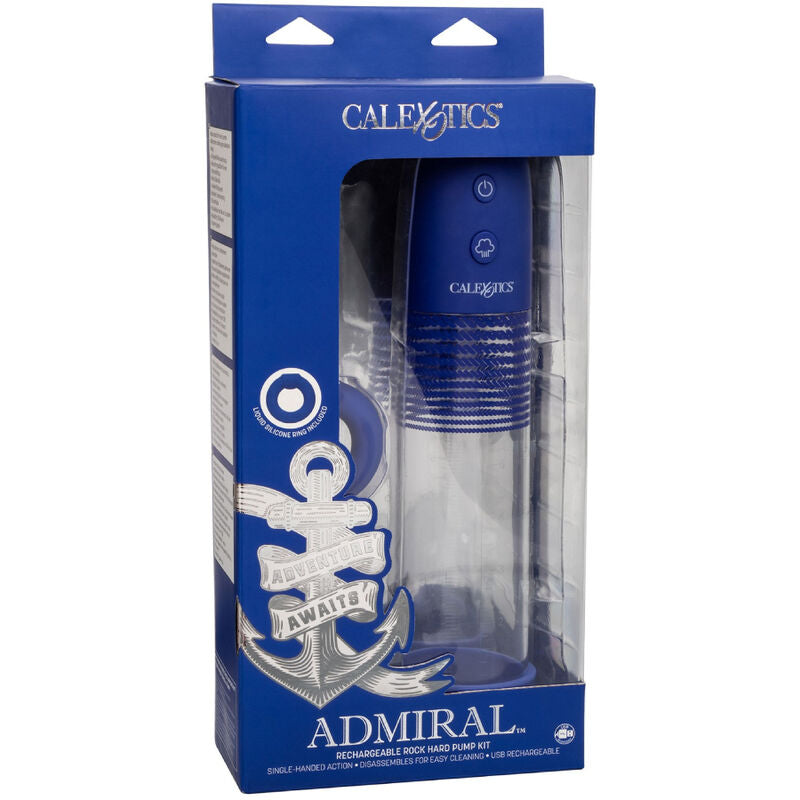CALEXOTICS - ADMIRAL ERECTION PUMP KIT RECHARGEABLE - 6