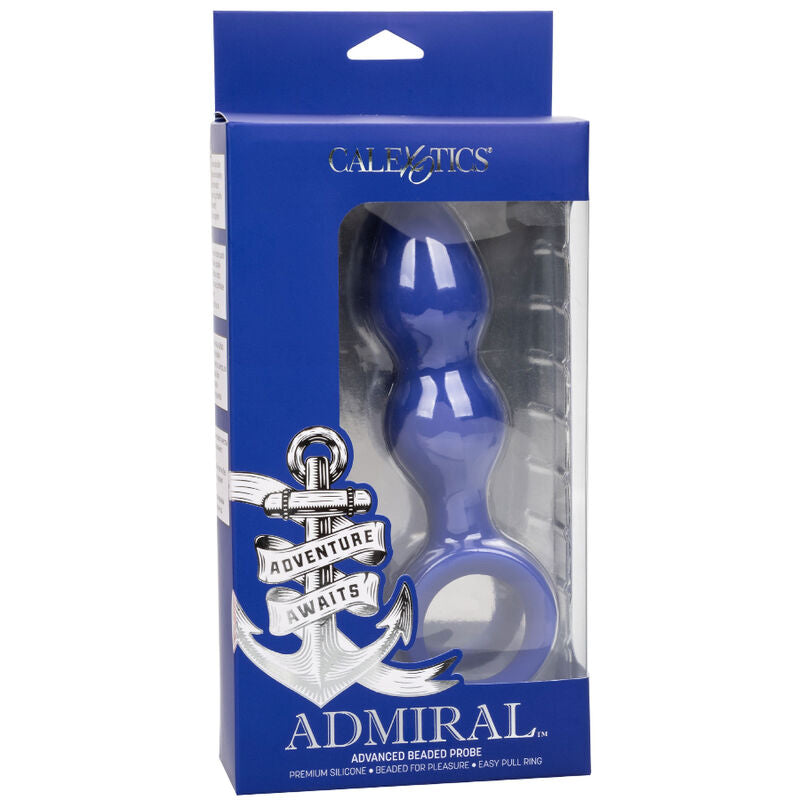 CALEXOTICS - ADMIRAL ADVANCED ANAL PLUG BLUE - 5