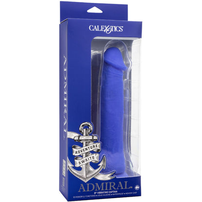CALEXOTICS - ADMIRAL CAPTAIN REALISTIC DILDO VIBRATOR BLUE - 5