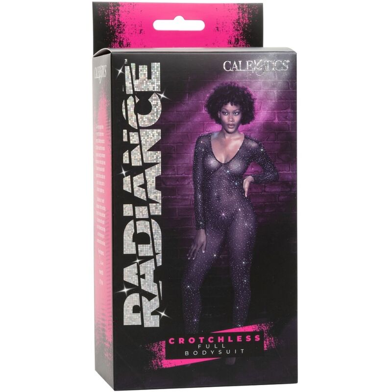CALEXOTICS - RADIANCE CROTCHLESS FULL BODYSUIT RHINE - 3