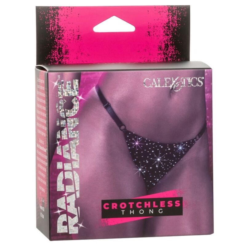 CALEXOTICS - RADIANCE CROTCHLESS THONG RHINE - 3