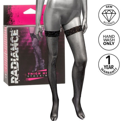 CALEXOTICS - RADIANCE THIGH HIGH STOCKINGS RHINE - 4