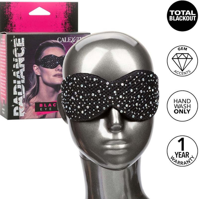 CALEXOTICS - RADIANCE BLACKOUT RHINE EYE MASK - 6