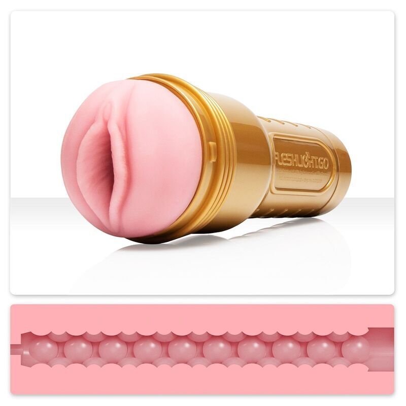FLESHLIGHT - STAMINA GO TRAINING UNIT LADY + UNIVERSAL LAUNCH + AQUA QUALITY LUBRICANT 50 ML - 4