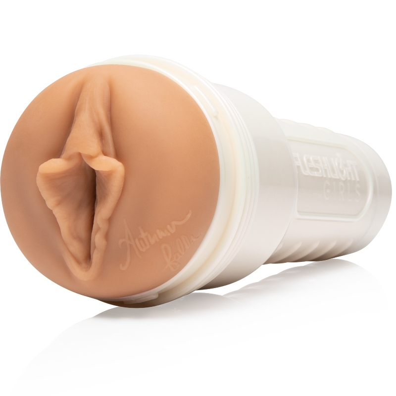 FLESHLIGHT - AUTUMN FALLS CREAM TEXTURE VAGINA + UNIVERSAL LAUNCH + AQUA QUALITY LUBRICANT 50 ML - 4