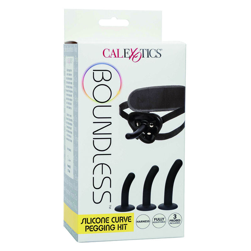 CALEXOTICS - BOUNDLESS SILICONE CURVE PEGGING KIT - 6