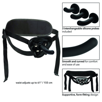 CALEXOTICS - KIT DI PEGGING CURVA IN SILICONE BOUNDLESS