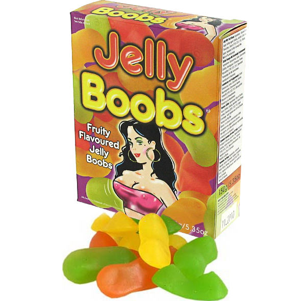 SPENCER & FLEETWOOD - CHEWABLE CANDY IN THE SHAPE OF BREASTS - 1