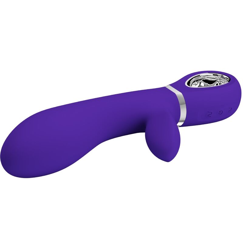 PRETTY LOVE - THOMAS MULTIFUNCTION G-SPOT VIBRATOR PURPLE - 7