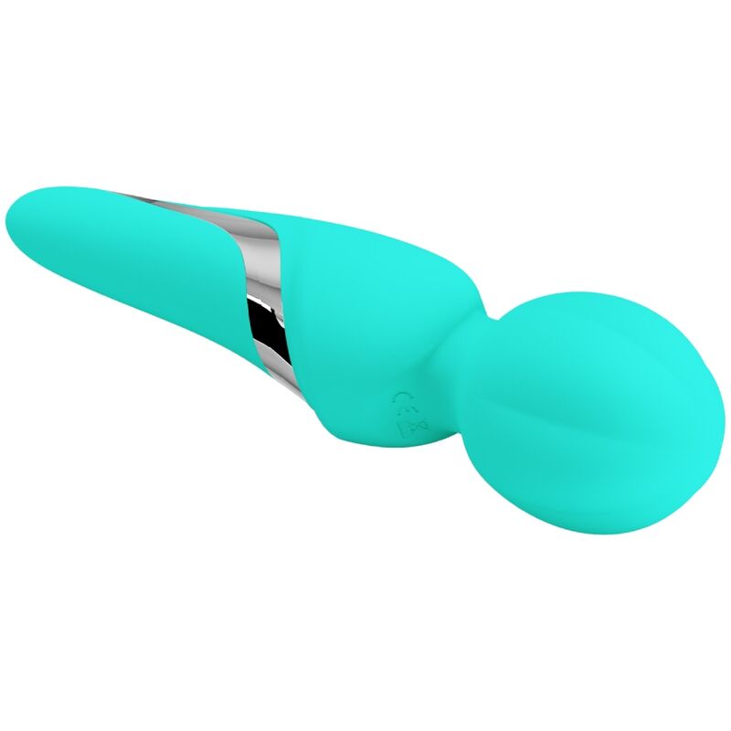 PRETTY LOVE - WALTER VIBRATOR WAND AQUA GREEN - 7