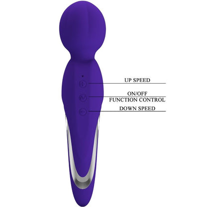 PRETTY LOVE - WALTER VIBRATOR WAND PURPLE - 4