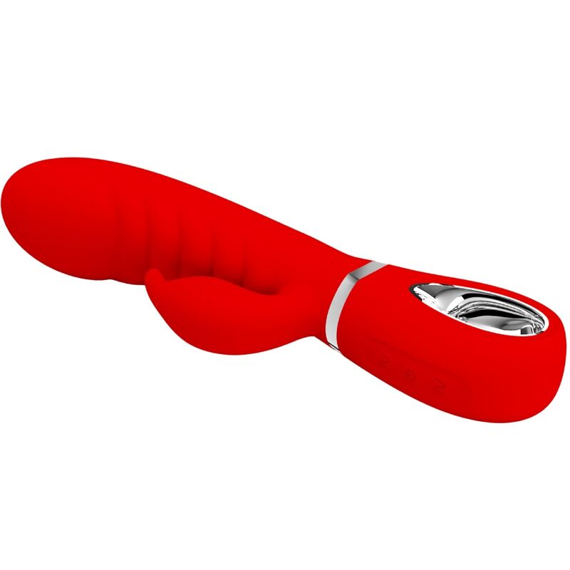 PRETTY LOVE - PRESCOTT MULTIFUNCTION G-SPOT VIBRATOR RED - 8