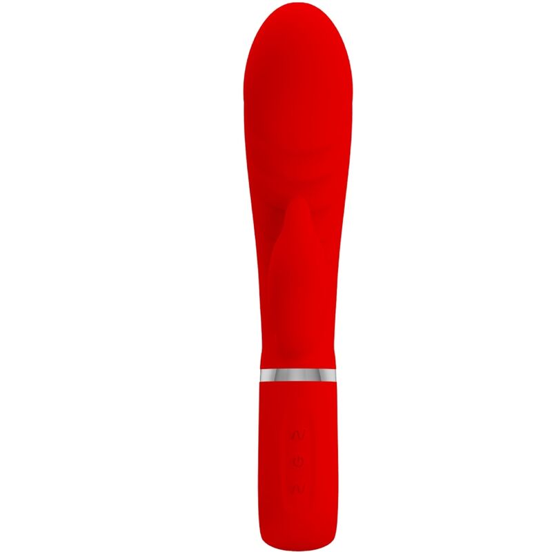 PRETTY LOVE - PRESCOTT MULTIFUNCTION G-SPOT VIBRATOR RED - 3