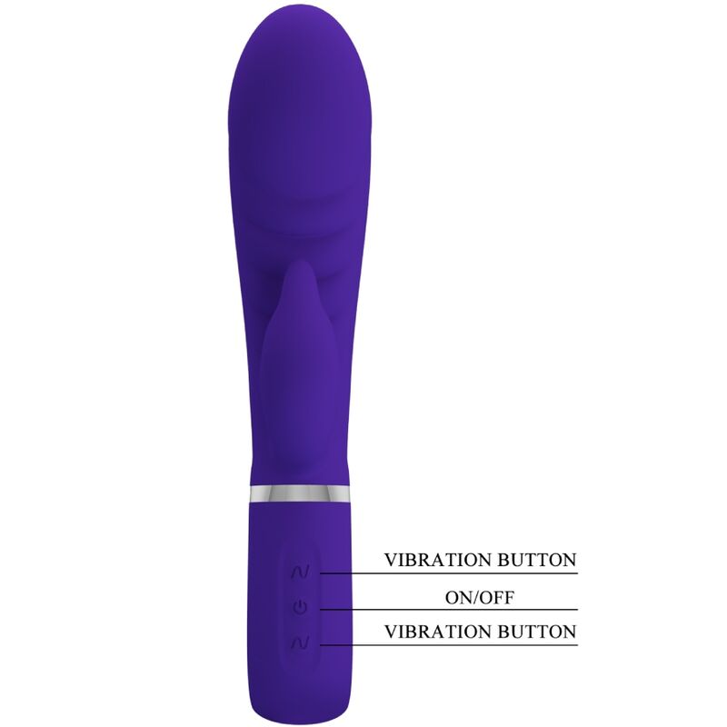 PRETTY LOVE - PRESCOTT MULTIFUNCTION G-SPOT VIBRATOR PURPLE - 6