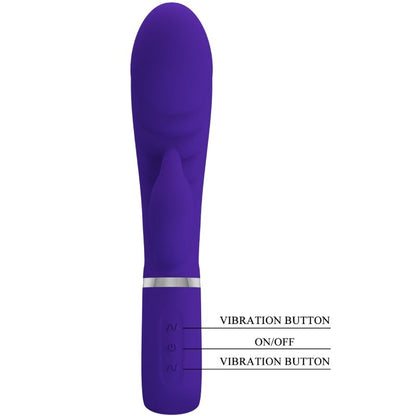 PRETTY LOVE - PRESCOTT MULTIFUNCTION G-SPOT VIBRATOR PURPLE - 6
