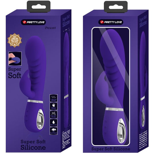PRETTY LOVE - PRESCOTT MULTIFUNCTION G-SPOT VIBRATOR PURPLE - 1