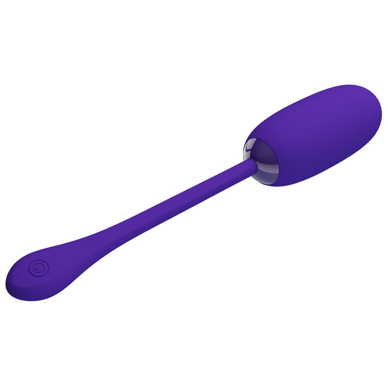 PRETTY LOVE - JULIUS WATERPROOF-RECHARGEABLE VIBRATING EGG PURPLE - 8
