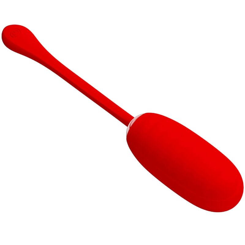 PRETTY LOVE - KIRK RECHARGEABLE VIBRATING EGG RED - 2