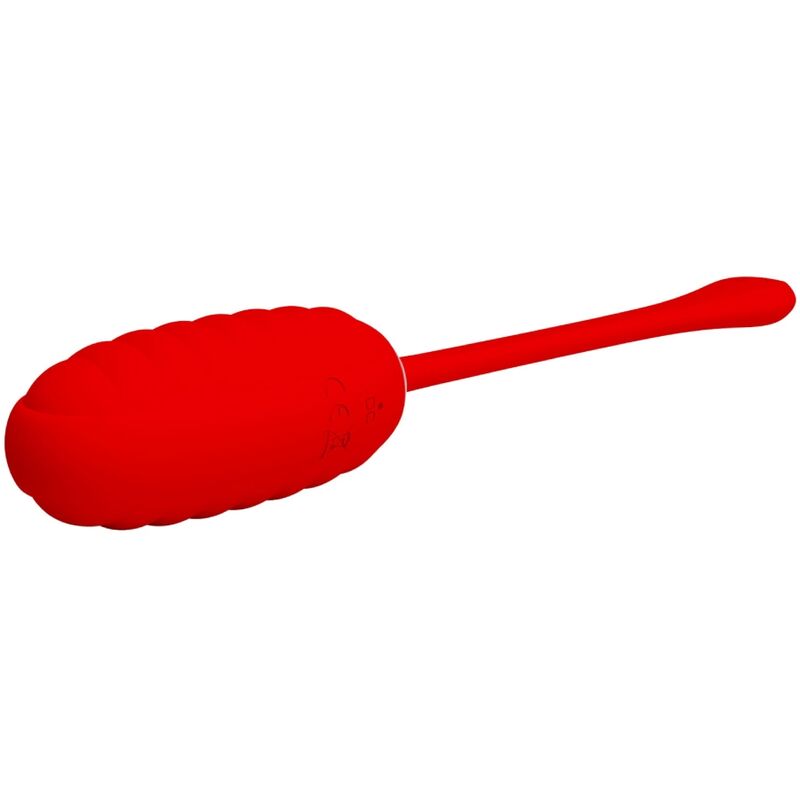 PRETTY LOVE - KIRK RECHARGEABLE VIBRATING EGG RED - 5