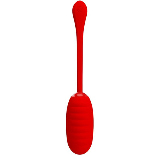 PRETTY LOVE - KIRK RECHARGEABLE VIBRATING EGG RED - 1