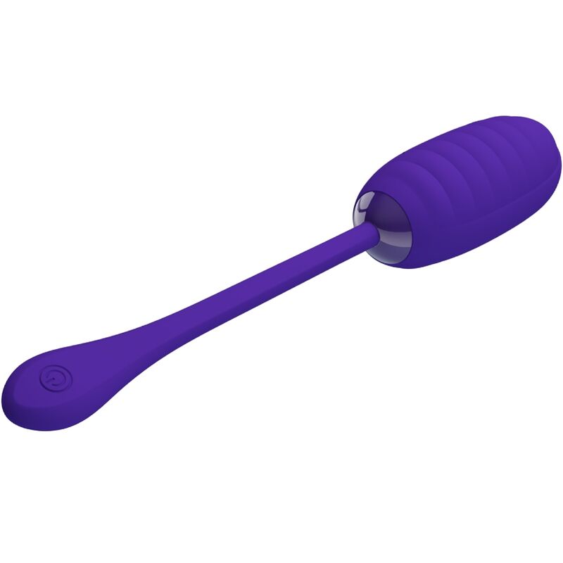 PRETTY LOVE - KIRK RECHARGEABLE VIBRATING EGG PURPLE - 8