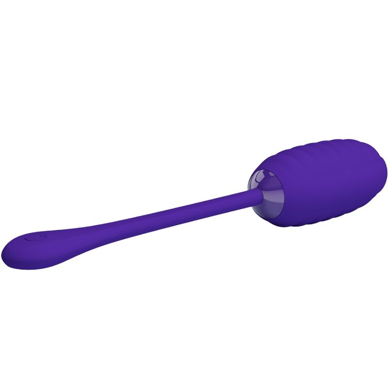 PRETTY LOVE - KIRK RECHARGEABLE VIBRATING EGG PURPLE - 5