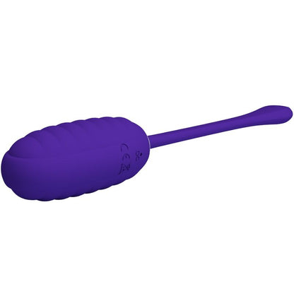 PRETTY LOVE - KIRK PURPLE RECHARGEABLE VIBRATING EGG