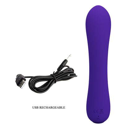 PRETTY LOVE - PRESCOTT RECHARGEABLE VIBRATOR PURPLE - 8