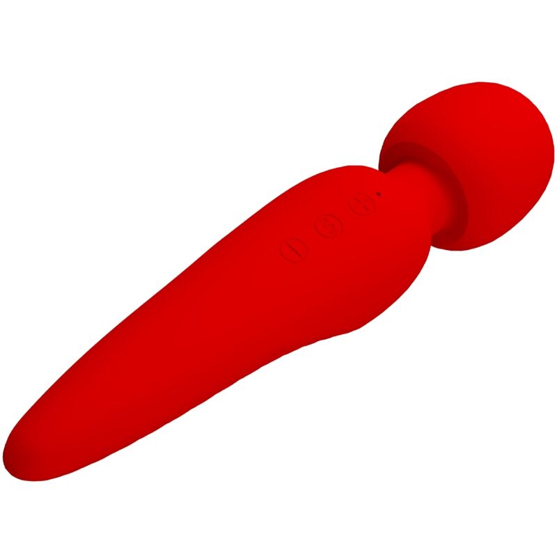 PRETTY LOVE - MEREDITH MASSAGER 12 VIBRATION MODES RED - 2