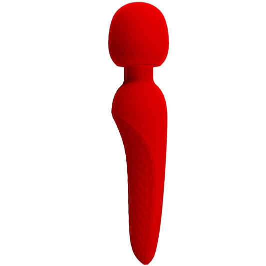 PRETTY LOVE - MEREDITH MASSAGER 12 VIBRATION MODES RED - 1