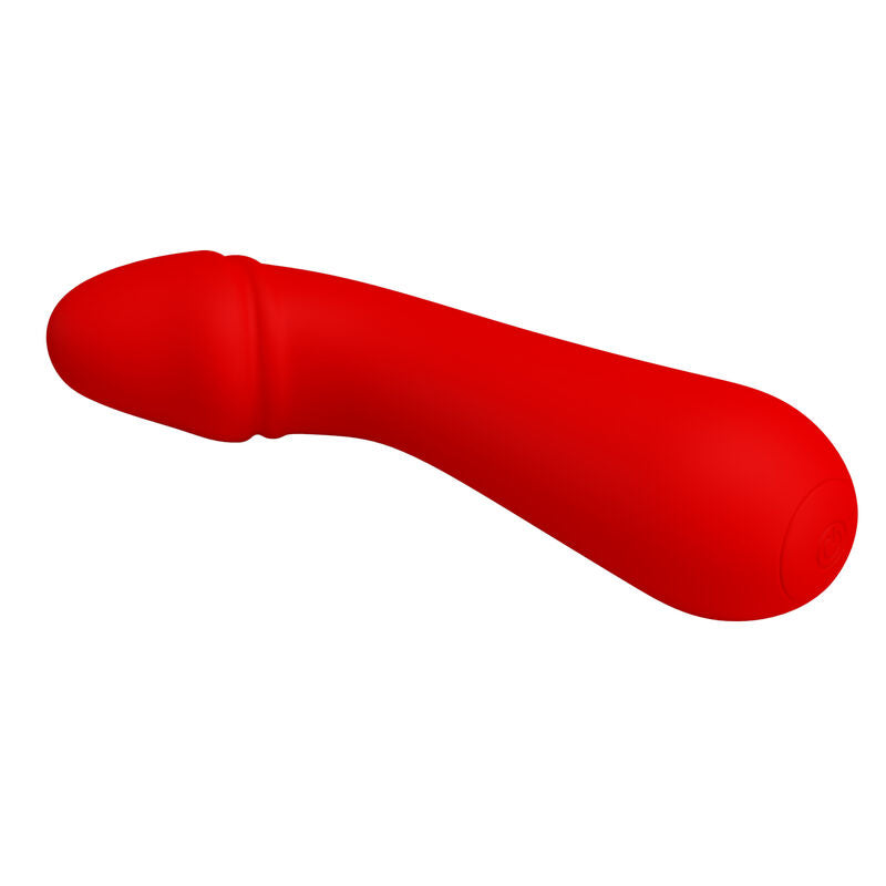 PRETTY LOVE - CETUS RECHARGEABLE VIBRATOR RED - 4