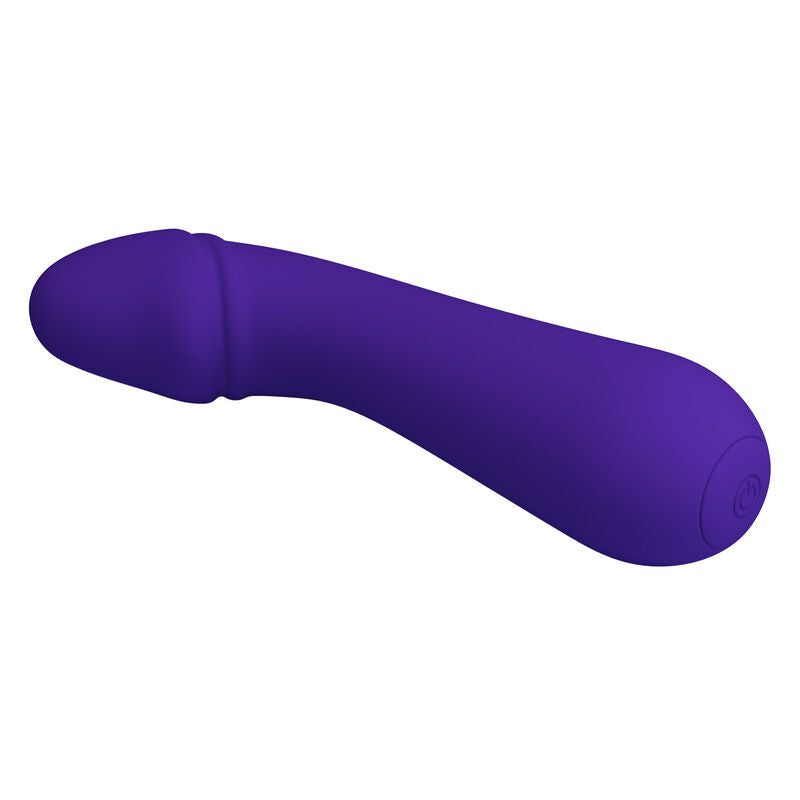 PRETTY LOVE - CETUS RECHARGEABLE VIBRATOR PURPLE - 4