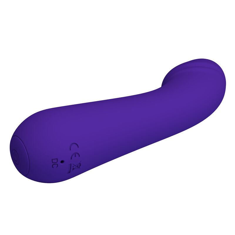 PRETTY LOVE - CETUS RECHARGEABLE VIBRATOR PURPLE - 5
