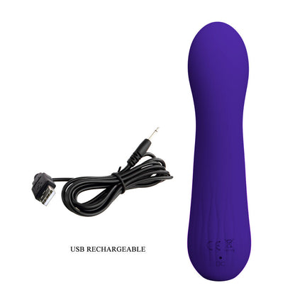 PRETTY LOVE - FAUN RECHARGEABLE VIBRATOR PURPLE - 8