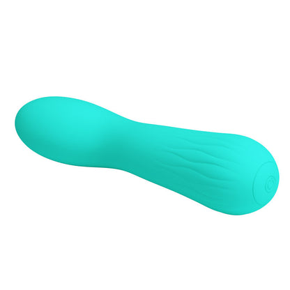 PRETTY LOVE - FAUN RECHARGEABLE VIBRATOR AQUA GREEN - 4