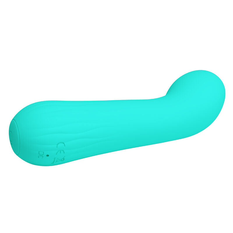 PRETTY LOVE - FAUN RECHARGEABLE VIBRATOR AQUA GREEN - 3