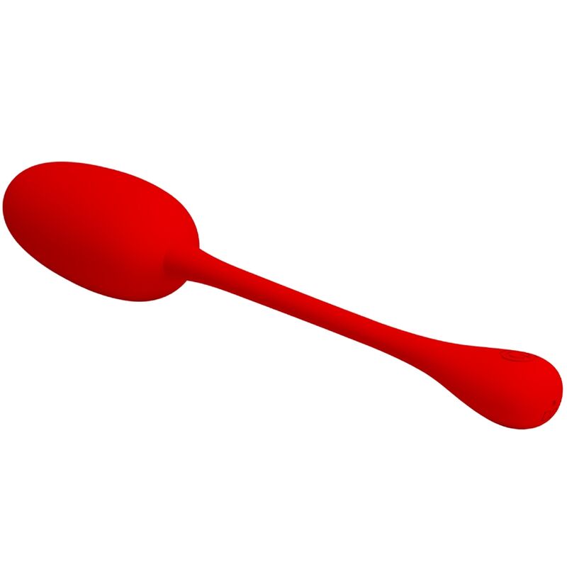 PRETTY LOVE - KNUCKER RED RECHARGEABLE VIBRATING EGG - 4
