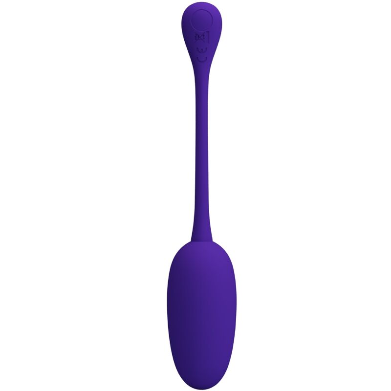PRETTY LOVE - KNUCKER PURPLE RECHARGEABLE VIBRATING EGG - 7
