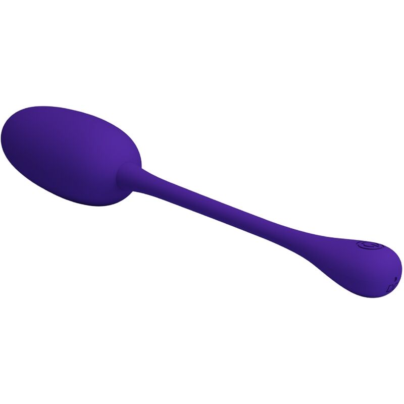 PRETTY LOVE - KNUCKER PURPLE RECHARGEABLE VIBRATING EGG - 2
