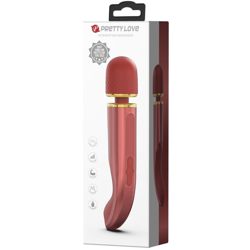 PRETTY LOVE - MASSAGER 7 VIBRATION MODES PINK - 9