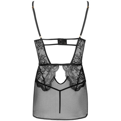 LIVCO CORSETTI FASHION - BARIRIN LC 90633 SHIRT + PANTY BLACK - S/M - 11