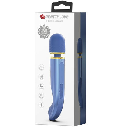 PRETTY LOVE - MASSAGER 7 VIBRATION MODES BLUE - 9