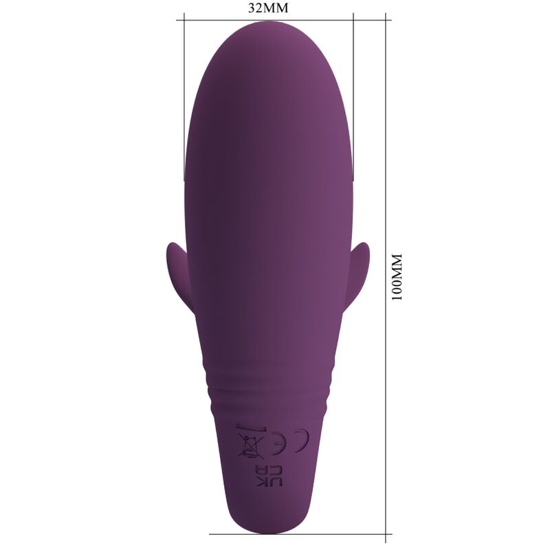 PRETTY LOVE - APP JAYLEEN VIBRATOR REMOTE CONTROL PURPLE