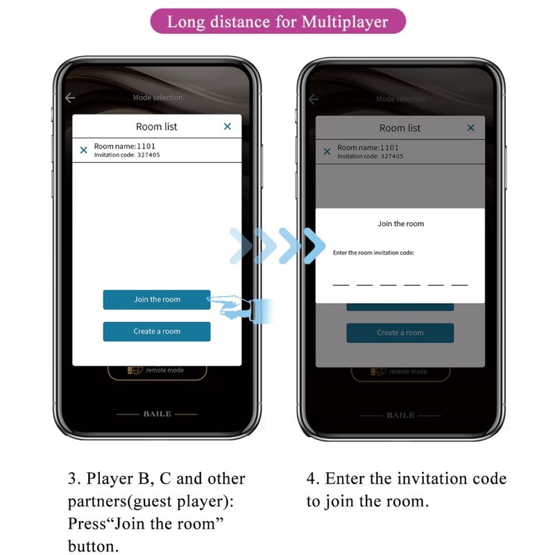 PRETTY LOVE - CATALINA VIBRATOR APP REMOTE PURPLE