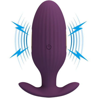 PRETTY LOVE - JEFFERSON APP CONTROLLED ANAL PLUG PURPLE - 11
