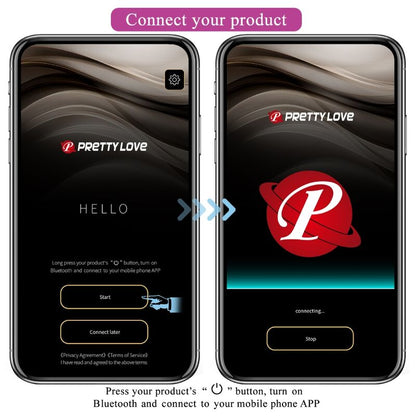 PRETTY LOVE - JEFFERSON APP CONTROLLED ANAL PLUG PURPLE - 6