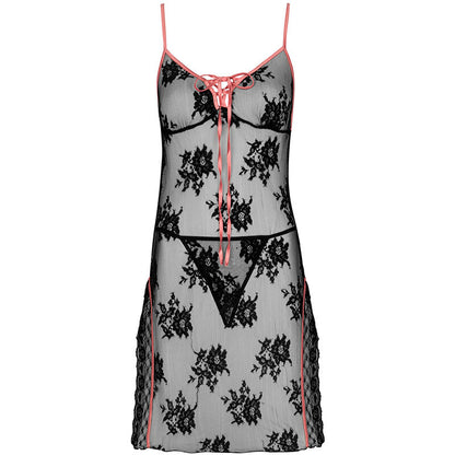 LIVCO CORSETTI FASHION - KARONIN LC 90628 SHIRT + PANTY BLACK - 3